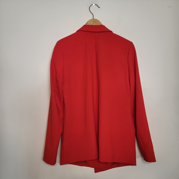Halogen Open Front Red Blazer Size M - Picture 5 of 10